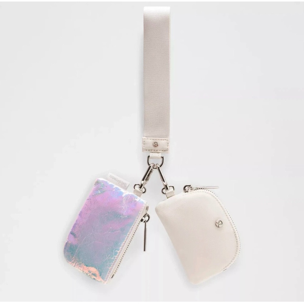 Dual Pouch Wristlet * Iridescent